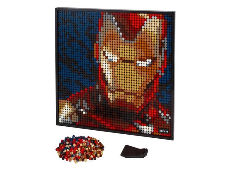 Ripley - SET LEGO ART IRON MAN