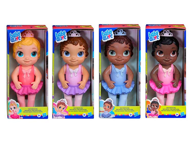 Ripley - MUÑECA BABY ALIVE BEBE DULCE BAILARINA / MODELO ALEATORIO