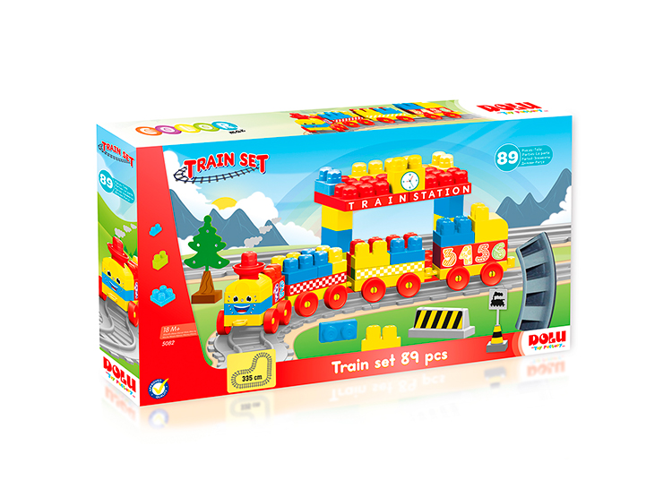 SET DE BLOQUES KIDSCOOL TREN 89 PIEZAS - 3