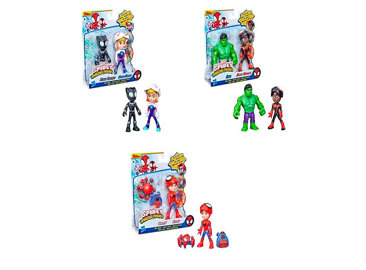 FIGURAS SPIDEY & HIS FRIENDS HÉROE OCULTO - 3