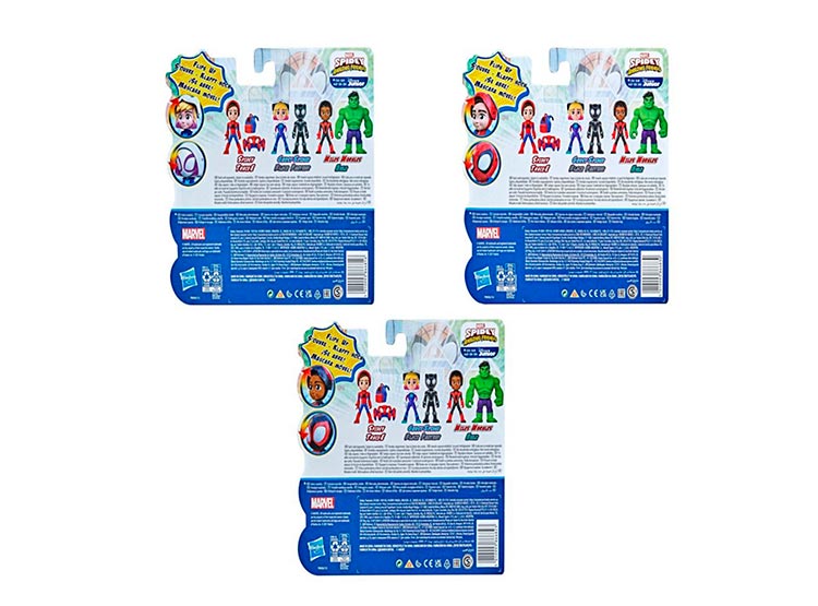 FIGURAS SPIDEY & HIS FRIENDS HÉROE OCULTO - 4