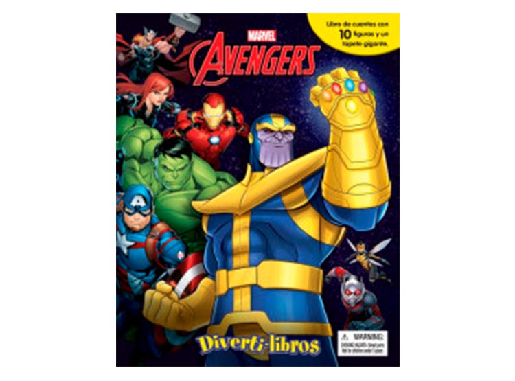 MARVEL AVENGERS INFINITY DIVERTI-LIBROS - 1