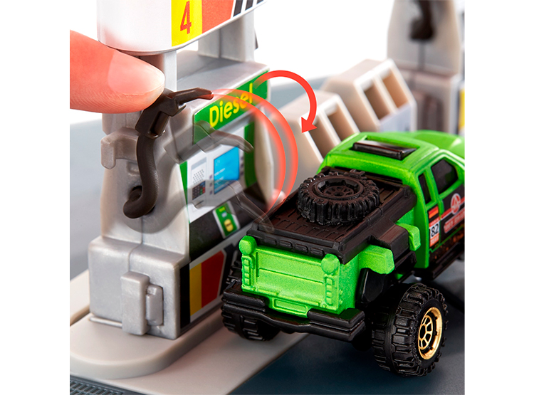 SET DE JUEGO MATCHBOX ESTACIÓN DE GASOLINA