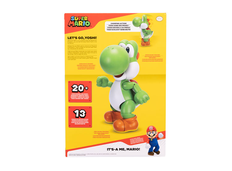 FIGURA NINTENDO YOSHI 36 CM CON SONIDO - 11