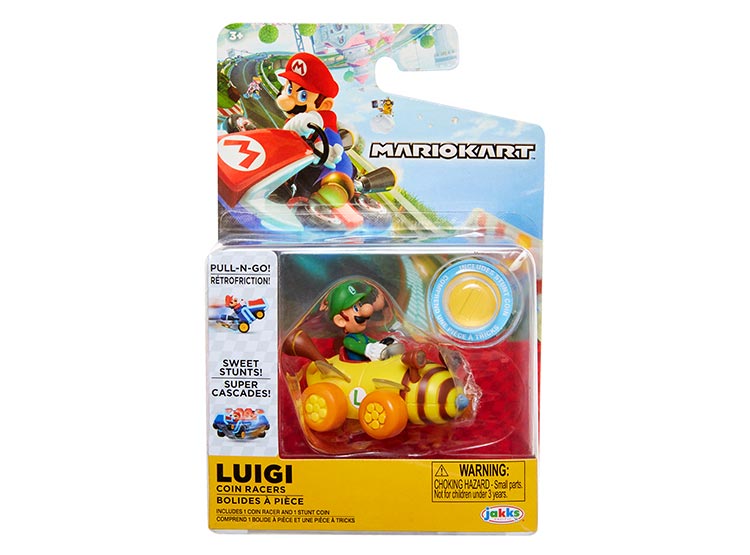 FIGURAS NINTENDO SUPER MARIO AUTOS COIN RACERS - 2
