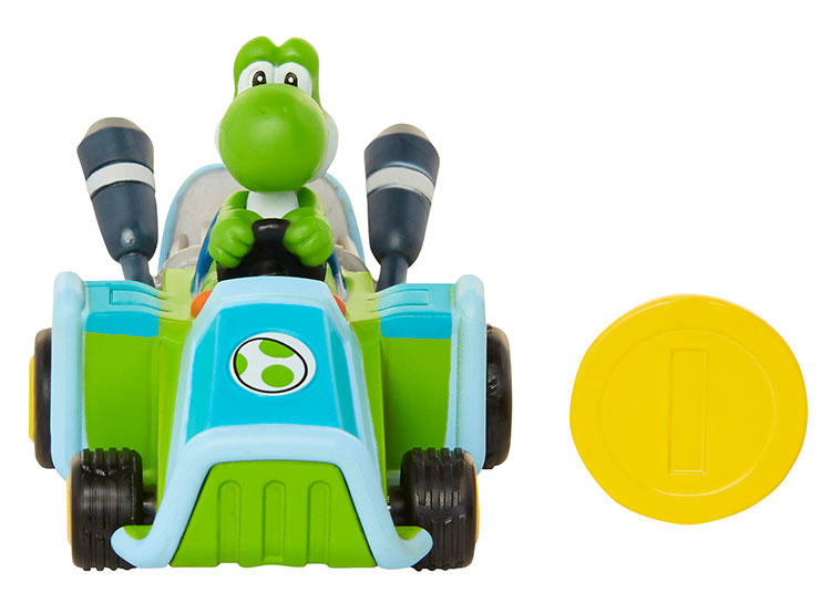 FIGURAS NINTENDO SUPER MARIO AUTOS COIN RACERS - 3
