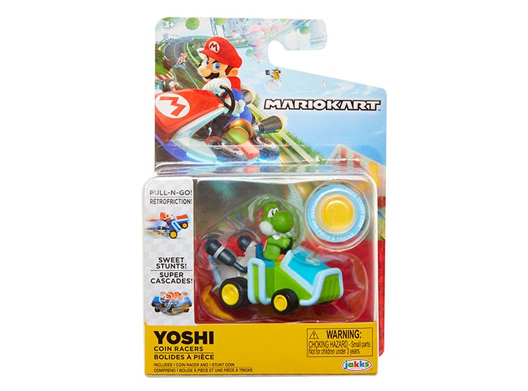 FIGURAS NINTENDO SUPER MARIO AUTOS COIN RACERS - 4