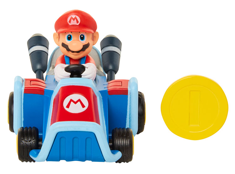 FIGURAS NINTENDO SUPER MARIO AUTOS COIN RACERS - 5