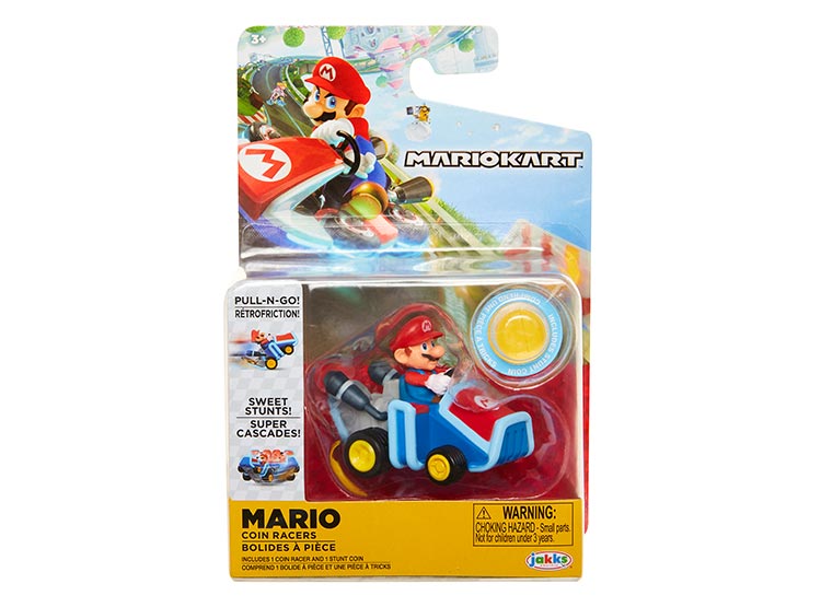 FIGURAS NINTENDO SUPER MARIO AUTOS COIN RACERS - 6