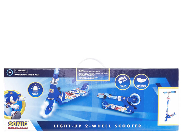 SCOOTER SONIC CON LUCES - 8