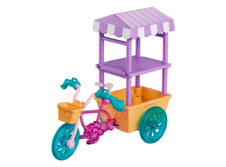 SET DE JUEGO POLLY POCKET CARRITO DE DULCES SORPRESA - 5