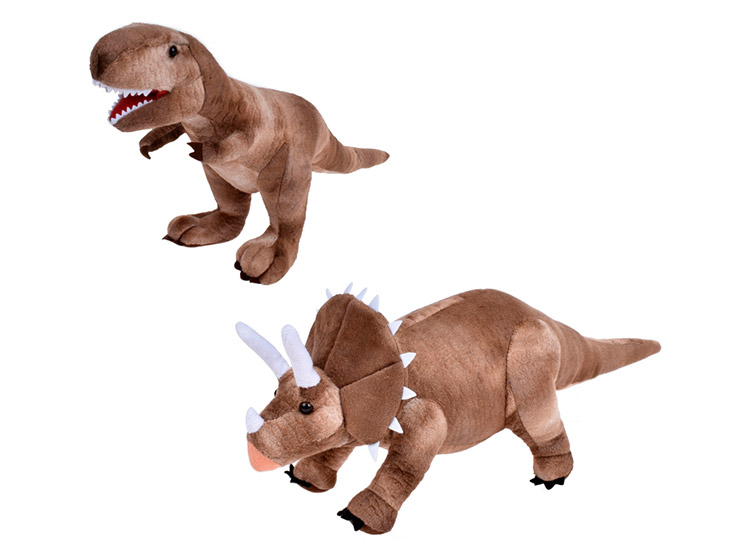 GIOY FACTORY JURASSIC World dinosauro rosso Velociraptor peluche