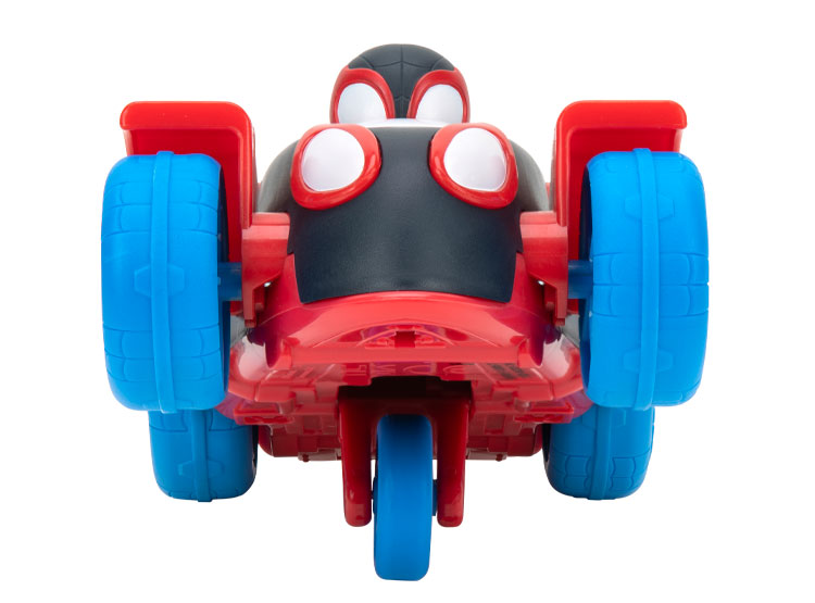 Vehículo Flip & Jet De Spidey Y Sus Superamigos – Se Convierte De Coche A Jet Con Giro De Cabina, Ruedas Libres, Juguete Desde 3 Años