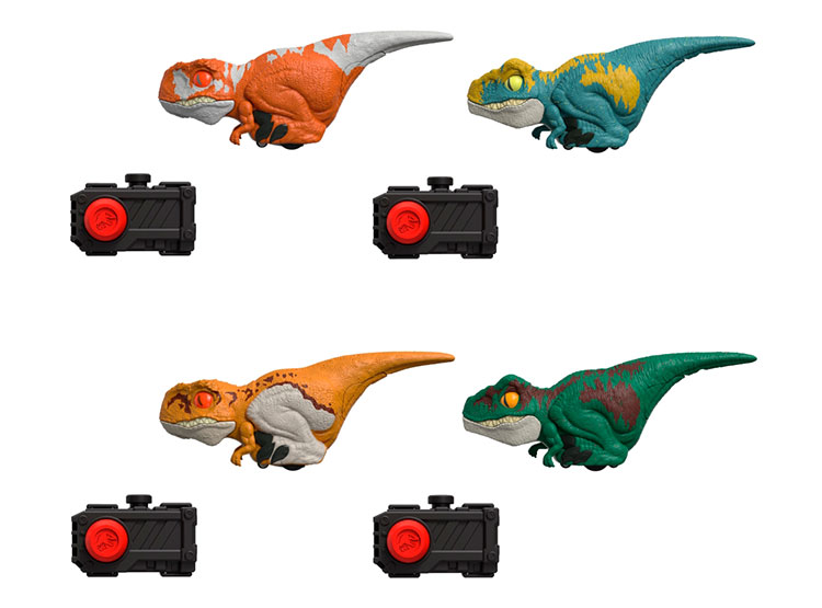DINOSAURIO JURASSIC WORLD CLICK TRACKER - 1