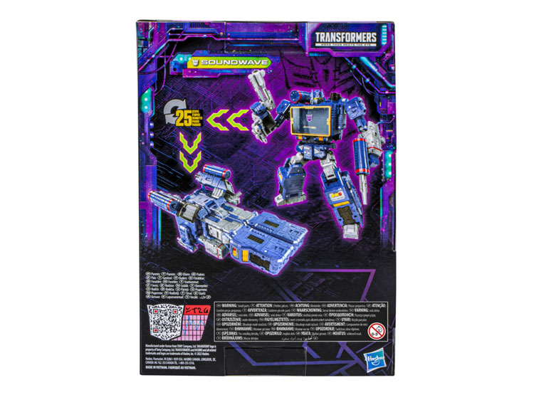T-Spark Transformers Legacy TL-84 Soundwave Set – Action Figure Con Cassette E Laser Disc