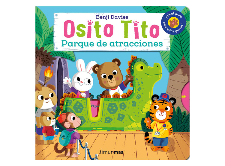 LIBRO INFANTIL PLANETA OSITO TITO PARQUE DE ATRACCIONES - 1