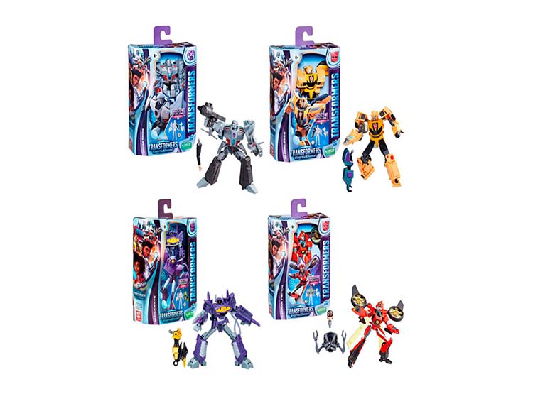 FIGURA TRANSFORMERS EARTHSPARK CLASE DE LUJO / MODELO ALEATORIO - 2