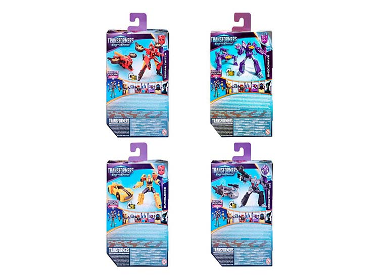 FIGURA TRANSFORMERS EARTHSPARK CLASE DE LUJO / MODELO ALEATORIO - 4