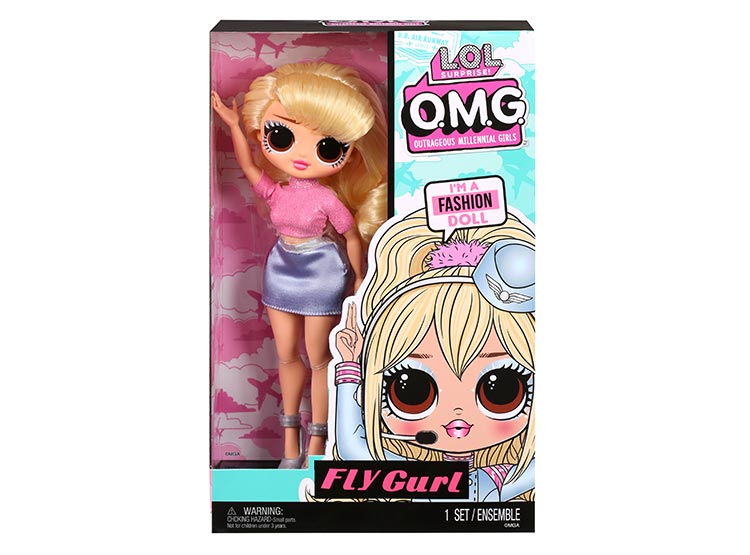 MUÑECA L.O.L SURPRISE MIDD OPP OMG DOLL - FLY GURL - 2