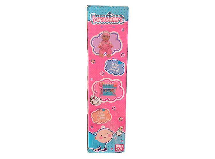 MUÑECAS BOSTECITOS MELLIZOS CON CAMAROTE - 5
