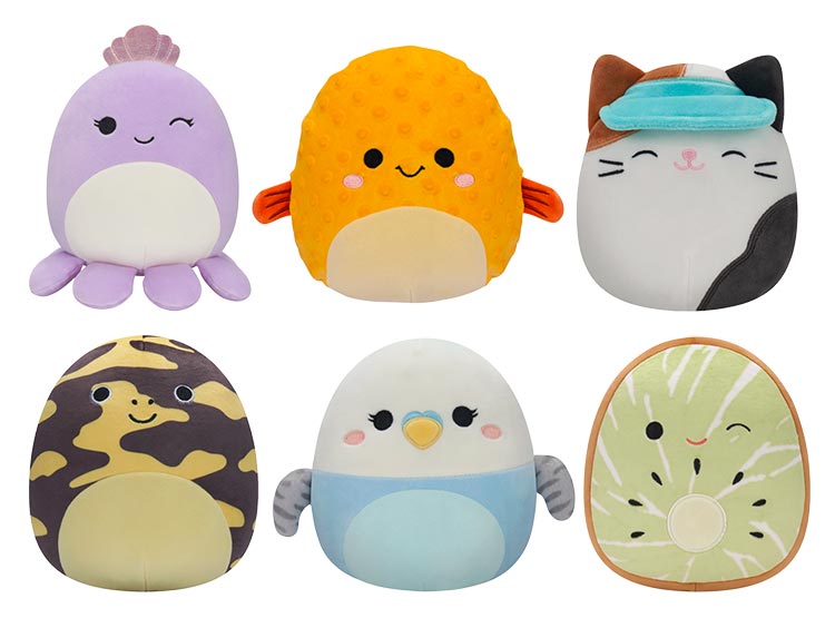 PELUCHE SQUISHMALLOWS SQUAD 19CM / MODELO ALEATORIO - 1