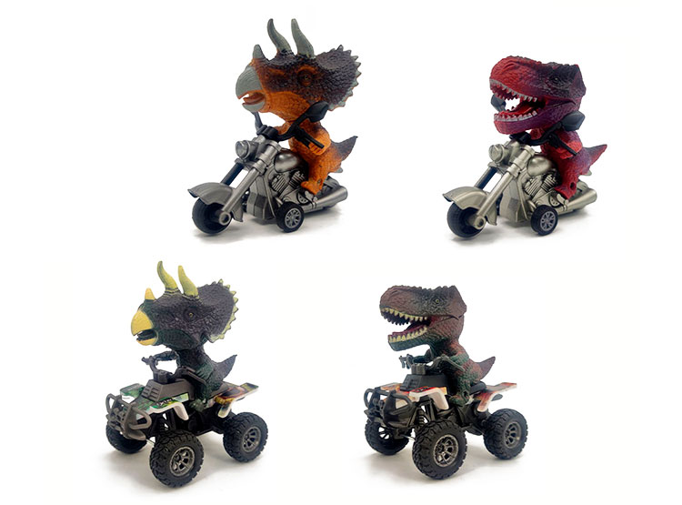 EXTREM DINOSAURS / DINO CHOPPER MOTO AVEC T-BONE / MATTEL 1997