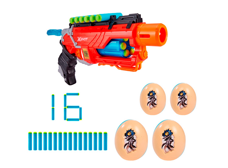 LANZA DARDOS X-SHOT DINO ATTACK DINO STRIKER