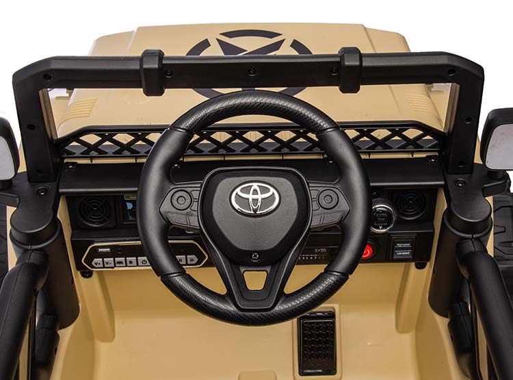 JEEP A BATERIA KIDSCOOL TOYOTA FJ CRUSIER ARENA 12V - 7