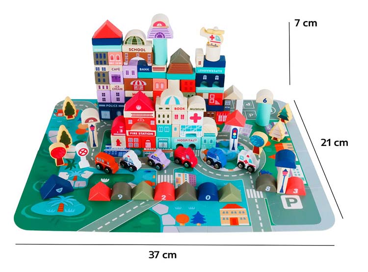 JUEGO DIDACTICO KIDSCOOL CITY - 7