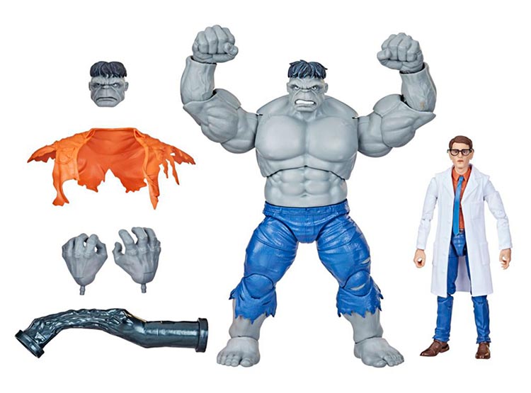 Ripley - FIGURA DE ACCION MARVEL LEGENDS SERIES HULK GRIS Y EL DR ...