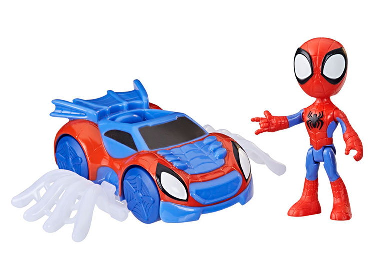 Spidey Con Bólido Arácnido Marvel Spidey And His Amazing | Envío Gratis