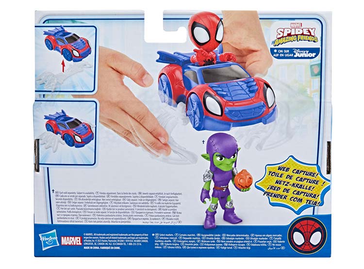 Figurine Spidey Et Son Arachno-bolide - Marvel - Neuf - Jouet Collection Dessin Animé