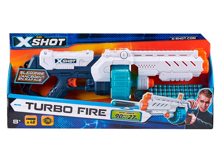 LANZA DARDOS X-SHOT TURBO FIRE CON 48 DARDOS - 3