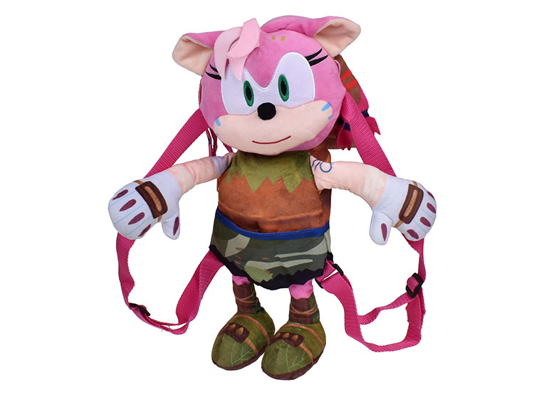 IBaste-Makeup Peluche Baby Sonic Da 20 Cm - Morbido Riccio Blu, Ufficiale Del Film, Per Bambini Dai 3 Anni