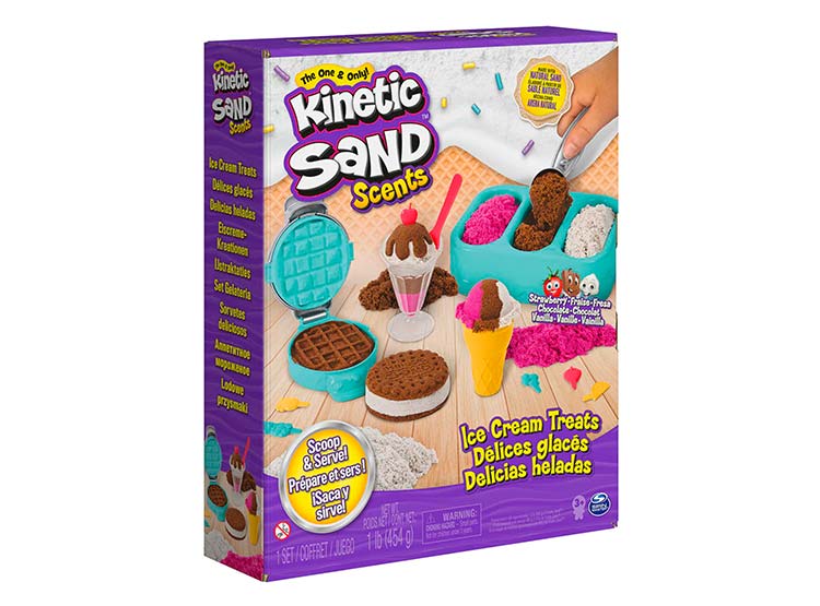 Kinetic Sand Arena Mágica - Estuche De Helados 454g Con 6 Herramientas - Juguete Infantil Desde 3 Años Kinetic Sand Arena Mágica - Estuche De Helados 454g Con 6 Herramientas - Juguete Infantil Desde 3 Años