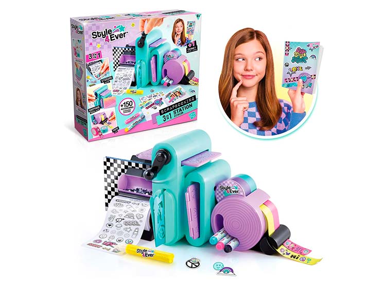 SET DE JUEGO CANAL TOYS STYLE 4 EVER ESTACION SCRAPBOOKING 3 EN 1 - 2