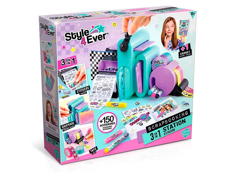 SET DE JUEGO CANAL TOYS STYLE 4 EVER ESTACION SCRAPBOOKING 3 EN 1 - 8
