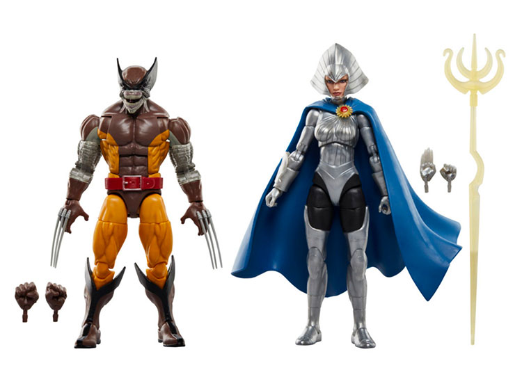 Marvel Hasbro Legends Series X-Men Classic Wolverine-Giocattolo per Action Figure da 6, 3 Accessori, Multicolore, F3981
