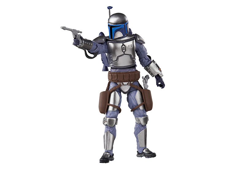 STAR WARS Micro Galaxy Squadron Deluxe - Nave Stellare Di Jango Fett (20cm) Con Figura, Veicolo Da Collezione, SWJ0031