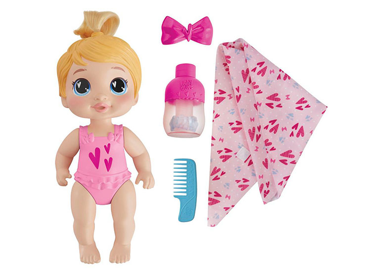 MUÑECA BABY ALIVE BURBUJAS RELAJANTES HARPER HUGS CABELLO RUBIO