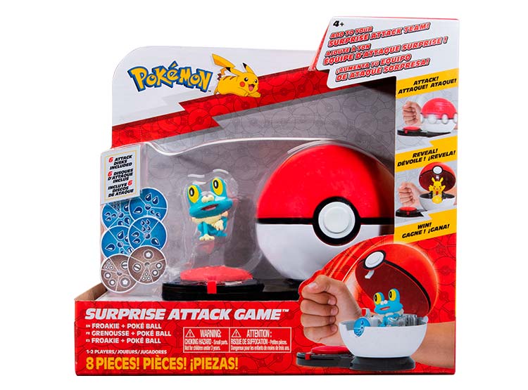 POKÉMON ATAQUE SORPRESA + POKEBOLA - 8