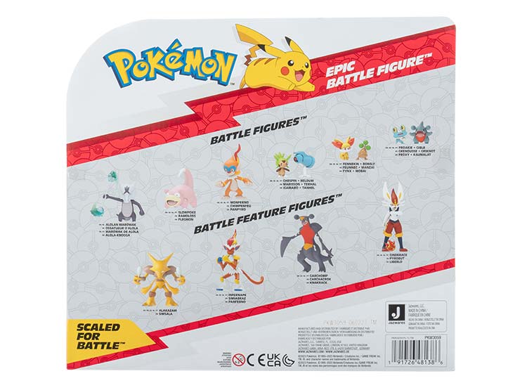 POKEMON FIGURA BATALLA EPICA ASST - MODELO ALEATORIO - 6