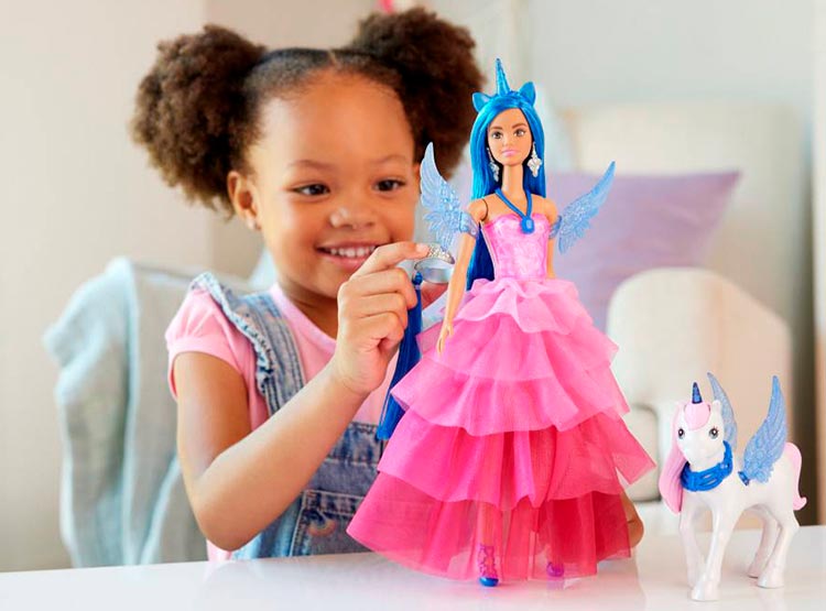 BARBIE FANTASÍA EDICIÓN ESPECIAL ZAFIRO 65 ANIVERSARIO - 7