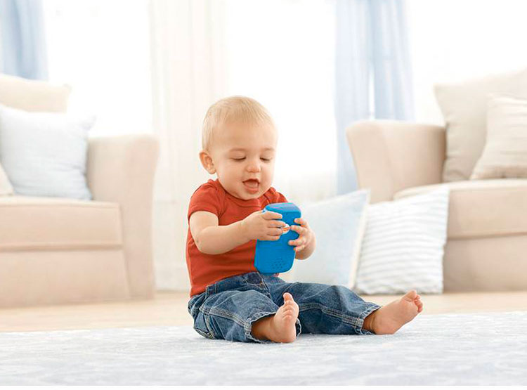 JUGUETE DIDACTICO FISHER-PRICE SMARTPHONE DE APRENDIZAJE RÍE Y APRENDE AZUL - 3