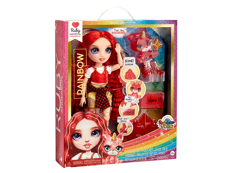 Ruby Ripley MUÑECA RAINBOW HIGH CLASSIC RAINBOW FASHION - RUBY