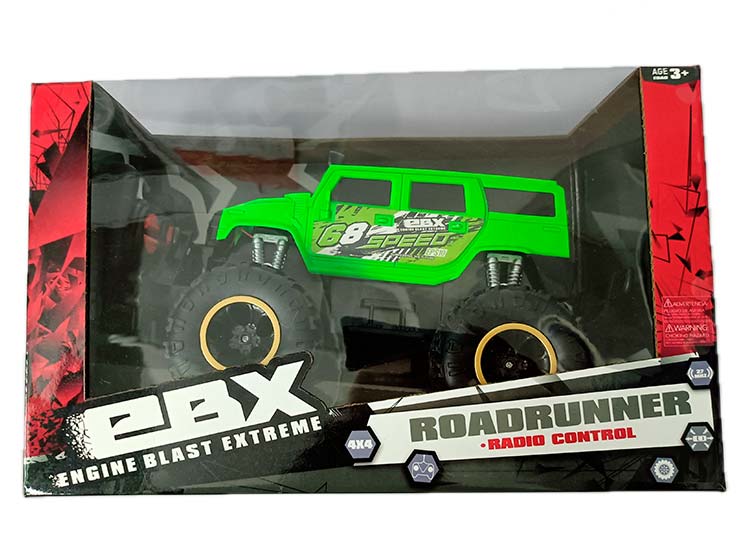 VEHÍCULO RADIO CONTROL EBX BIG WHEELS DE GOMA ASS - 12