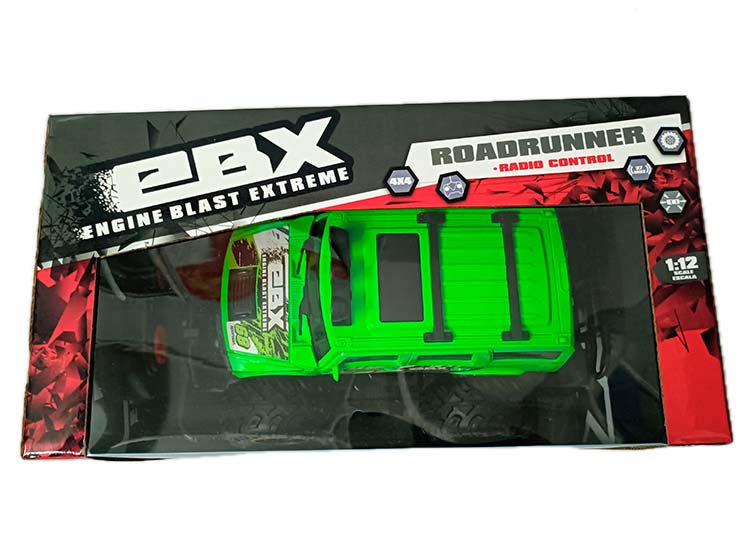 VEHÍCULO RADIO CONTROL EBX BIG WHEELS DE GOMA ASS - 13