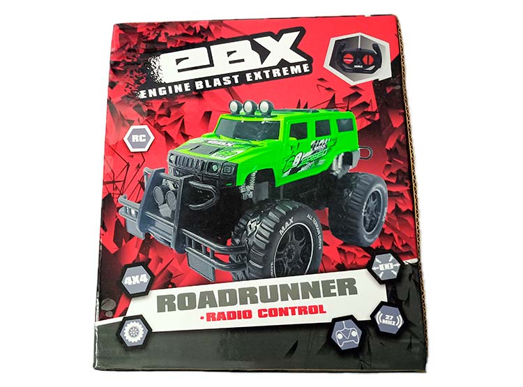 VEHÍCULO RADIO CONTROL EBX BIG WHEELS DE GOMA ASS - 9