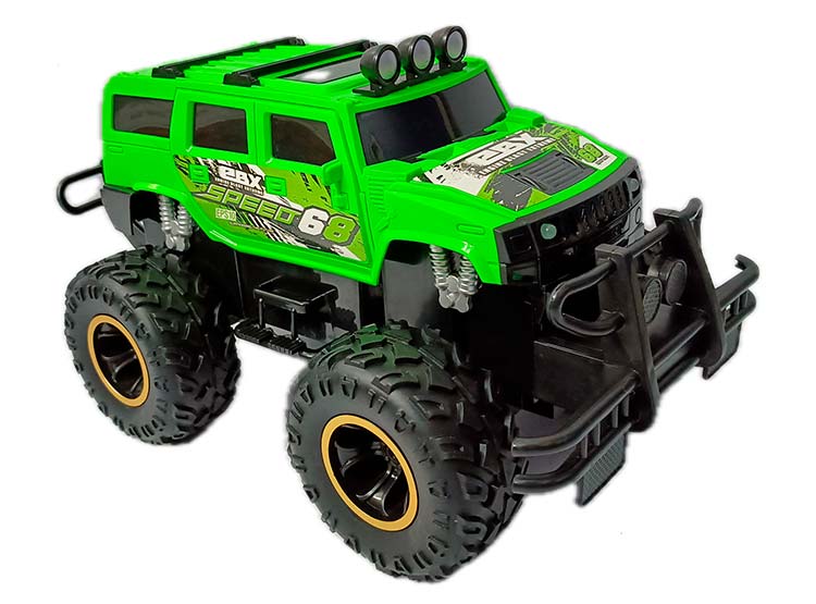 VEHÍCULO RADIO CONTROL EBX BIG WHEELS DE GOMA ASS - 1