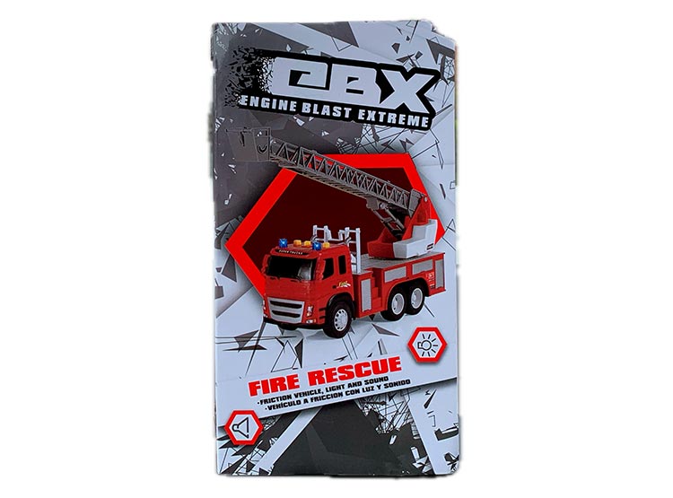 VEHÍCULO EBX CAMIÓN DE BOMBERO CON GRUA 1:12 - 2